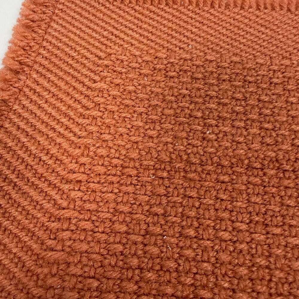 Vintage 1970's Coral Woven Placemats, Set of 4 - Picture 2 of 5